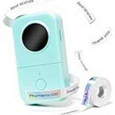 Green Label Printers & Label Makers Phomemo D30 Bluetooth Label Maker Machine