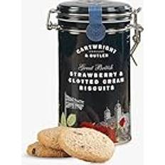 And Strawberry Clotted Cream Biscuits In Tin