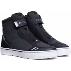 TCX Ikasu 2 Air Motorcycle Shoes - Black/White