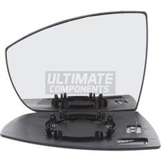Ford Wing Mirror Glass Ford S-Max 2006-2015 Chrome Convex Heated Passenger Side Left