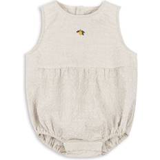 Konges Sløjd 18-24M Jumpsuits Konges Sløjd Elliot Romper Quarry Stripe - Beige
