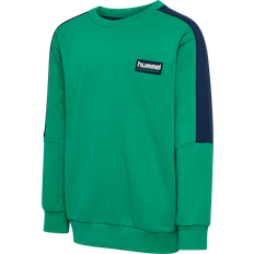 Grøn Sweatshirts Børnetøj Hummel Hmldixen Sweatshirt - Pepper Green