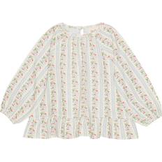 Blusen & Tuniken Flöss Bluse - Soft White/Hell Blue