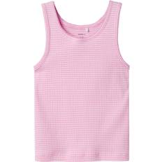 Pink Toppe Name It Sweet Dreams Fikatie Kort Tank Top - 134-140