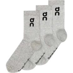 On Logo Sock High 3 Pack - Heather Gray
