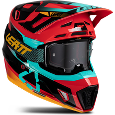 LEATT 7.5 Vector Motocross Helmet - Black/Orange