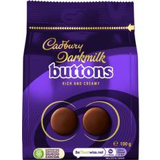 Cadbury Chocolates Cadbury Dark Milk Chocolate Buttons Bag 100G