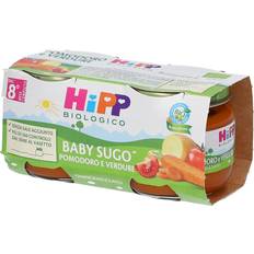 Cibi e Bevande Hipp Bio Omogeneizzato Sugo Pomodoro Verdure 2x80g