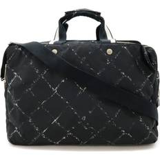 Chanel Weekendbags Chanel Vintage Travel Line Weekendväskor - Black