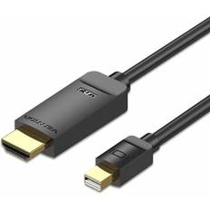 Vention DisplayPort to HDMI Adapter Black 1.5m