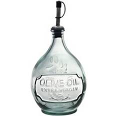 Glass Oil- & Vinegar Dispensers San Miguel Vidrios San Miguel Recycled Glass Olive Pourer 1L Clear Oil- & Vinegar Dispenser