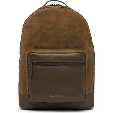 Tommy Hilfiger Ryggsäckar Tommy Hilfiger Casual Faux Suede Backpack - Coastal Taupe