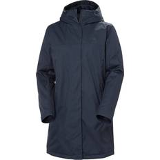 Fleece Regntøj Helly Hansen Vancouver Regnfrakke Dame - Navy