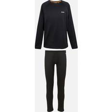 Men Base Layer Sets Regatta Mens Thermal Base Layer Set - Black