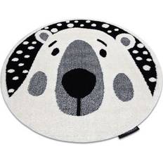 RUGSX Alfombra Infantil Moderna Joy Circulo Teddy 120 cm