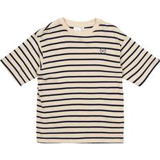 Nero Tee Mood Indigo Striped - Marinblå