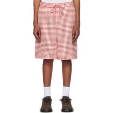 Marni Gingham Shorts - Red