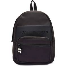 Cartables Karl Lagerfeld Sac À Dos Enfants Avec Poche Extérieure - Noir