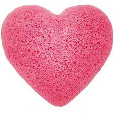 Konjac Sponges Ancient Wisdom Konjac Heart Sponge Rose
