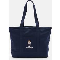 Denim Tote Bag & Shopper tasker Polo Ralph Lauren Bear Canvas Tote - Navy