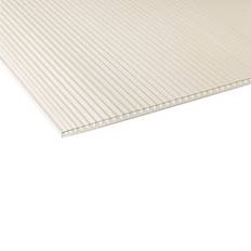 Polycarbonate Sheets Ariel Clear Polycarbonate Twinwall Roofing Sheet 1.2M 610mm 4mm One Size