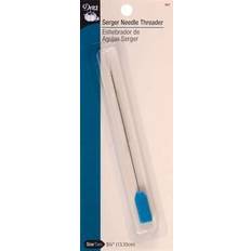 Yarn & Needlework Supplies Dritz Serger Protective Plastic Sleeve 1 Count Needle Threader Blue