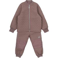 18-24M Vinterset Mikk-Line Täcke - Coated - Twilight Mauve