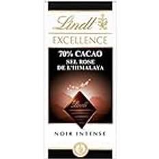 Lindt Tablette Sel Rose de l'Himalaya 70% Cacao 100g