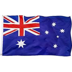 Flags & Accessories Jc.upin Large Australian Flag 3 x 5 Ft Vivid Color