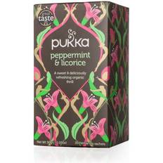 Pukka Te Pukka Infusion Pepparmynta och Lakrits 20 Örttepåsar 20st