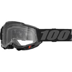 Motorcykelbriller 100% Accuri 2 Over-The-Glasses Goggles - Black Clear