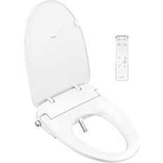 Delta Refresh Ultimate Electric Plastic White Elongated Soft Close Heated Bidet Toilet Seat 893007E-WH
