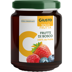 Creme spalmabili Giusto Solo Frutta Marmellata Frutti Rossi 284 g
