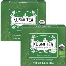 Kusmi Tea Spearmint Green 2 Burkar 2x20 Tepåsar