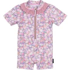 Mikk-Line UV-tøj Mikk-Line Kid's UV Suit Frill Recycled AOP Lycra Børn - Lilas