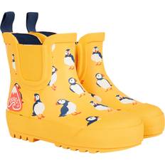 Babies Wellingtons Children's Shoes Frugi Kids' Rain Or Shine Welly Boots - Yellow/Multi