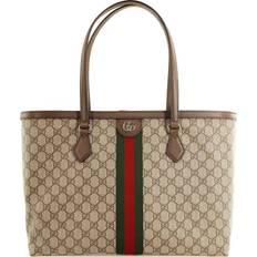 Gucci Totes & Shopping Bags Gucci Ophidia GG Middle-Sized Tote Bag - Brown