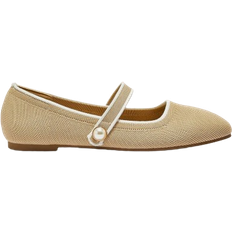 Cuccoo Elegant Comfortable Flat Shoes - Contrast Color Trim