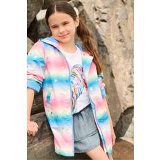 Glitter Star A-Line Swing Jacket - Blue