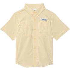 Yellow Shirts Columbia PFG Tamiami Short Sleeve Shirt - Yellow