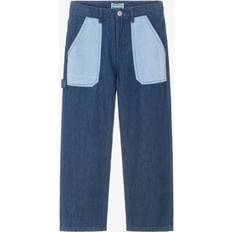 Kenzo Kids Boys Blue Denim Jeans - Blue