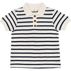 116 Polotrøjer Copenhagen Colors Stribet Poloshirt - Navy Stripe