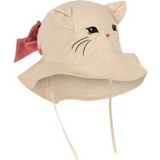 Konges Sløjd Accessoarer Konges Sløjd Verbena Bow Kitty Solhatt - Creme Brulee