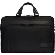 Polyester Briefcases Piquadro Briefcase 30 cm Laptop Compartment - Black