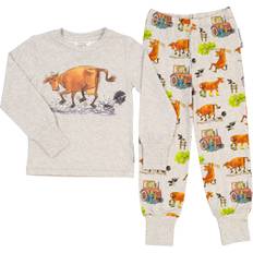 Geggamoja Nattplagg Geggamoja Mamma Mu Two Piece Pyjamas - Grey