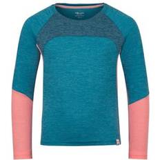 Turkis Skjorter Trollkids Kinder Seiland Longsleeve - Blau