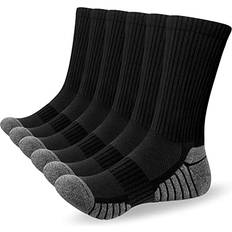 Aplus Alaplus Mens Socks 6 Pairs - Wicking Breathable Cushion