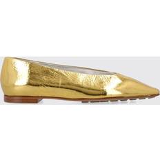Bottega Veneta Flat Shoes - Woman - Gold