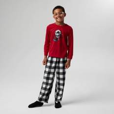 Red Pyjamases Columbia Kids' Dog Pajamas Set - Red