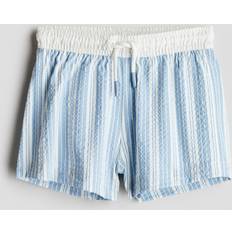 H&M Boys Seersucker Swim Shorts - Blue